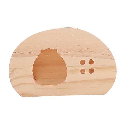 VICASKY Holz Hamsterhütte mit Treppendach Sicheres Versteck für Hamster Chinchillas und Meerschweinchen Fördert für Kleine Haustiere Kleintier Spielhaus VICASKY Holz Hamsterhütte mit Treppendach Sicheres Versteck für Hamster Chinchillas und Meerschweinchen Fördert für Kleine Haustiere Kleintier Spielhaus von VICASKY