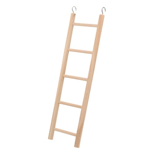 VICASKY Holzleiter für Kletterleiter aus Holz für Papageien und Kleintiere Fördert Bewegung und Perfektes für Vogelbesitzer VICASKY Holzleiter für Kletterleiter aus Holz für Papageien und Kleintiere Fördert Bewegung und Perfektes für Vogelbesitzer von VICASKY