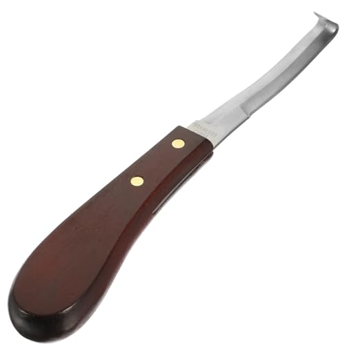 VICASKY Hufmesser aus für Tägliche Anwendungen Robuster und Verschleißfester Huftrimmer mit Ergonomischem Griff für Hufpflege von Eseln und Kühen von VICASKY