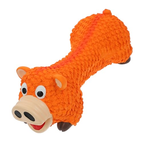 VICASKY Hundekauspielzeug Aus Langlebiges Und Sicheres Beißspielzeug Für Kleine Und Training Schweineform Mit Quietscher von VICASKY