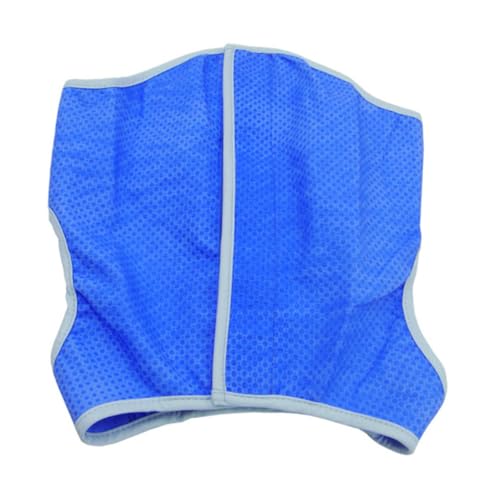 VICASKY Hundekühlweste Xs Blau aus Atmungsaktivem PVA Ultra Saugfähig Leicht Waschbar mit Praktischem Klettband für Einfachen An Auszug zur Abkühlung im Sommer von VICASKY