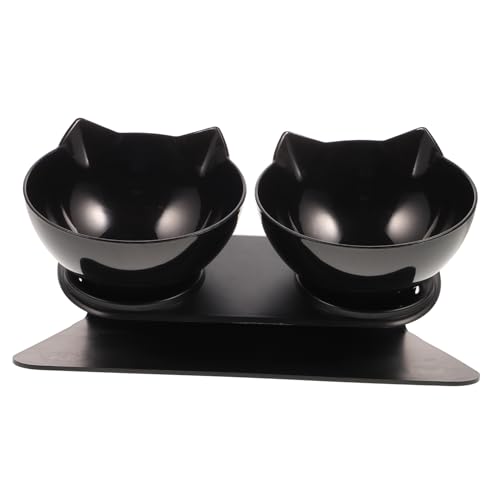 VICASKY Hundenapf mit Erhöhter Rutschfester Basis und Abnehmbarem Schutz für Haustiere für Katzen und Kleine Umweltfreundliches und Stabiles Design von VICASKY