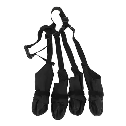 VICASKY Hundepfotenschutz wasserdichte Hundestiefel mit Verstellbaren Trägern rutschfeste Outdoor Schuhe für Kleine und Mittelgroße für im Winter Schnee VICASKY Hundepfotenschutz wasserdichte Hundestiefel mit Verstellbaren Trägern rutschfeste Outdoor Schuhe für Kleine und Mittelgroße für im Winter Schnee von VICASKY