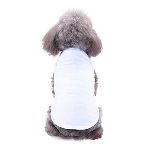VICASKY Hundeshirt für Haustiere Kurzarm T Shirt aus Reinem Polyester Sommerbekleidung für Welpen Modisches Design für Besondere Anlässe und Fototermine Bequem und Langlebig für von VICASKY