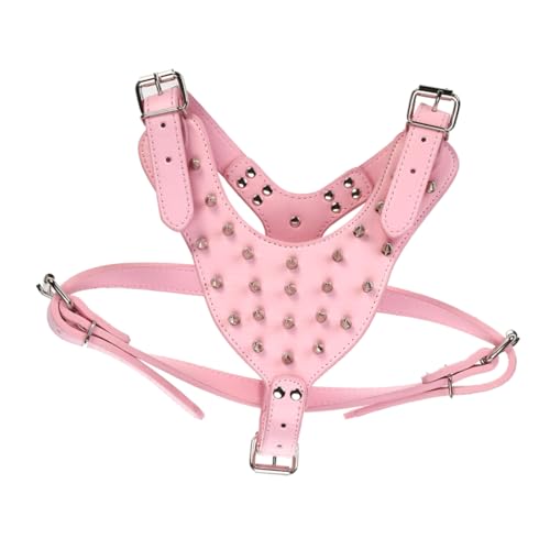 VICASKY Hundegeschirr Für Welpen Kleines Hundegeschirr Zum Spazierengehen Haustiergeschirr Aus Weichen Materialien Verstellbares Geschirr Mit Metallnieten Sicher Und Bequem Für Haustiere VICASKY Hundegeschirr Für Welpen Kleines Hundegeschirr Zum Spazierengehen Haustiergeschirr Aus Weichen Materialien Verstellbares Geschirr Mit Metallnieten Sicher Und Bequem Für Haustiere von VICASKY