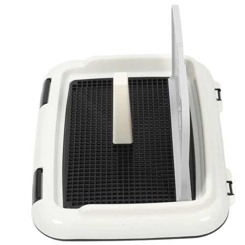 VICASKY Indoor Hundetöpfchen Tablett für Welpen rutschfeste Hundetoilette mit Großem Fassungsvermögen zu Reinigen Trainings und Halter für Haustiere für Drinnen VICASKY Indoor Hundetöpfchen Tablett für Welpen rutschfeste Hundetoilette mit Großem Fassungsvermögen zu Reinigen Trainings und Halter für Haustiere für Drinnen von VICASKY