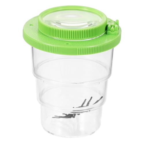 VICASKY Insektenbeobachtungs Für Lupenbox Mit Vergrößerungseffekt Interaktives Lernspielzeug Zur Entdeckung Von Insekten Sicheres Kunststoff Design Transparent von VICASKY