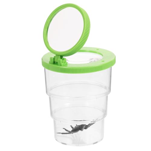 VICASKY Insektenbeobachtungsbox aus Kunststoff Lupenbox für Outdoor Multifunktionale Lupe Beobachtungsfähigkeiten bei Entdeckern VICASKY Insektenbeobachtungsbox aus Kunststoff Lupenbox für Outdoor Multifunktionale Lupe Beobachtungsfähigkeiten bei Entdeckern von VICASKY