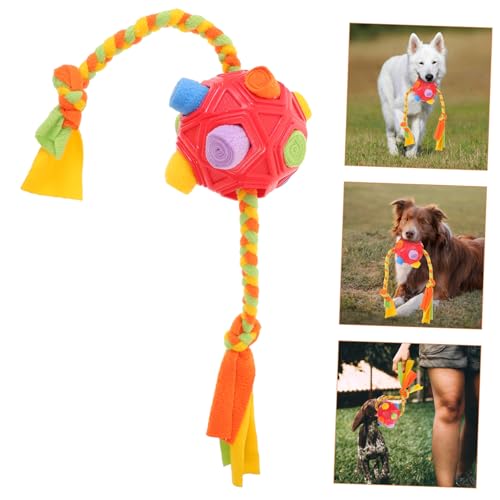 VICASKY Interaktiver Schnüffelball für Hunde Gehirnstimulierendes Langlebiges Pet Training gegen Langeweile Fördert Bindung und Angstlinderung Geeignet für Kleine bis Große Hunde von VICASKY