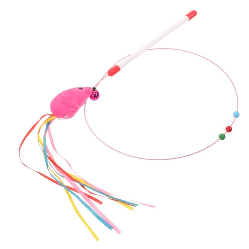 VICASKY Interaktives Katzenspielzeug mit Mäusen Dehnbarer Katzen Teaser für Wohnungskatzen Multifunktionales Katzenspielzeug Aktivität und Selbstunterhaltung Rosa Mäuse Design VICASKY Interaktives Katzenspielzeug mit Mäusen Dehnbarer Katzen Teaser für Wohnungskatzen Multifunktionales Katzenspielzeug Aktivität und Selbstunterhaltung Rosa Mäuse Design von VICASKY