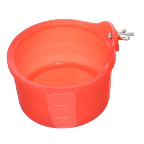 VICASKY Kasten Vogeltränkekasten Haustier Bad Vogelbäder für draußen Wanne Plastik tablett wasserbecken Liebesvogel Vogel Reinigungswerkzeug Kleiner Vogelduschenwürfel Vögel liefern rot VICASKY Kasten Vogeltränkekasten Haustier Bad Vogelbäder für draußen Wanne Plastik tablett wasserbecken Liebesvogel Vogel Reinigungswerkzeug Kleiner Vogelduschenwürfel Vögel liefern rot von VICASKY