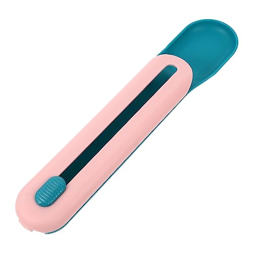VICASKY Katzen Fütterungslöffel Ergonomischer Scoop Löffel für Katzen Einfachen Füttern von Geleestreifen und Flüssigen Snacks Sicher und Langlebig von VICASKY