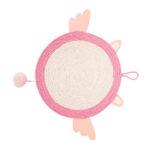 VICASKY Katzen Kratzbrett Angel mit Lanyard Langlebiges Sisal Kratzspielzeug für Katzen und Dekorativ für Interaktives und Selbstständiges Spiel Platzsparend Aufzuhängen VICASKY Katzen Kratzbrett Angel mit Lanyard Langlebiges Sisal Kratzspielzeug für Katzen und Dekorativ für Interaktives und Selbstständiges Spiel Platzsparend Aufzuhängen von VICASKY
