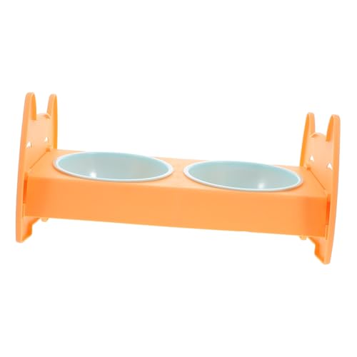 VICASKY Katzen- Und Hundenapf Futternapf Für Futter Und Wasser Wassernäpfe Für Haustierfutter Slow Feeder Futternapf Für Hunde Süßer Futternapf Für Katzen Wassernapf Für Hunde Orange Abs von VICASKY