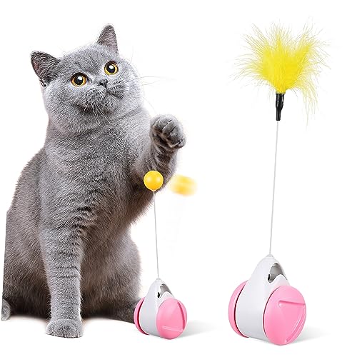 VICASKY Katzen Zauberstab für Kätzchen Interaktives Teaser mit Autoschwingung Langlebig und Leicht für Stundenlange Unterhaltung im Innenbereich VICASKY Katzen Zauberstab für Kätzchen Interaktives Teaser mit Autoschwingung Langlebig und Leicht für Stundenlange Unterhaltung im Innenbereich von VICASKY