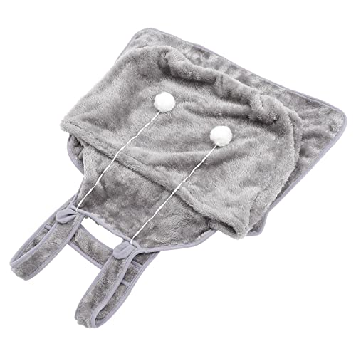 VICASKY Katzenhalterschürze aus Korallenfleece Durable Schürze für Haustiere mit Großer Tasche Gemütlicher Schlafsack für Katzen Entspannen und Transportieren Zuhause VICASKY Katzenhalterschürze aus Korallenfleece Durable Schürze für Haustiere mit Großer Tasche Gemütlicher Schlafsack für Katzen Entspannen und Transportieren Zuhause von VICASKY