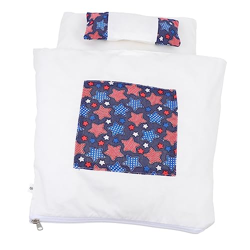 VICASKY Katzenhaus Schlafsack Waschbares Atmungsaktives Katzenbett für Kleine bis Mittelgroße Katzen für Drinnen Bequem und Warm mit Sternenmotiv VICASKY Katzenhaus Schlafsack Waschbares Atmungsaktives Katzenbett für Kleine bis Mittelgroße Katzen für Drinnen Bequem und Warm mit Sternenmotiv von VICASKY