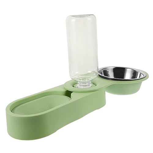 VICASKY Katzennapf Set mit Automatischem Wasserspender und Verstellbarem Futternapf Langlebig und Spülmaschinenfest für Katzen und Kleine Hunde Grün VICASKY Katzennapf Set mit Automatischem Wasserspender und Verstellbarem Futternapf Langlebig und Spülmaschinenfest für Katzen und Kleine Hunde Grün von VICASKY