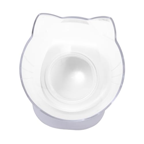 VICASKY Katzennapf mit Neigung und Transparentem Design Sicherer Kunststoff Schützender Nackenbereich rutschfest und Standfest für Katzenfutter und Wasser Einfache Kontrolle VICASKY Katzennapf mit Neigung und Transparentem Design Sicherer Kunststoff Schützender Nackenbereich rutschfest und Standfest für Katzenfutter und Wasser Einfache Kontrolle von VICASKY