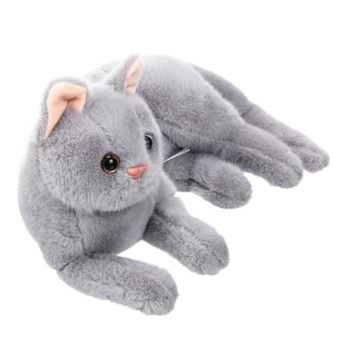 VICASKY Katzenplüschspielzeug Süße Cartoon Katze für Niedliche Deko für Zuhause Hochwertiges Plüschtier für Katzenliebhaber VICASKY Katzenplüschspielzeug Süße Cartoon Katze für Niedliche Deko für Zuhause Hochwertiges Plüschtier für Katzenliebhaber von VICASKY