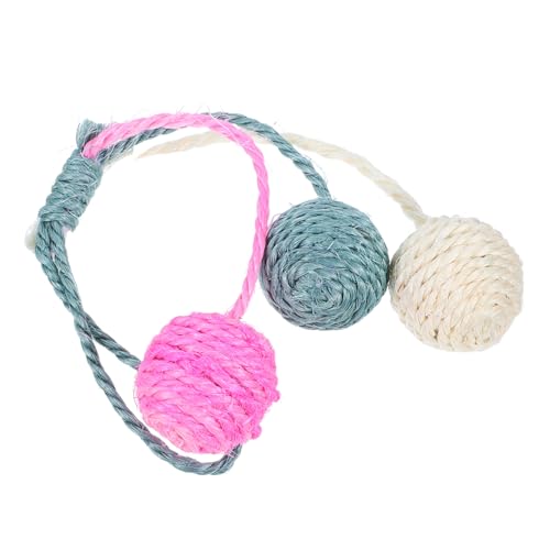 VICASKY Katzenspielzeug Sisalball Katzenspielzeug Aus Sisal Katze Kratzt Interaktive Katzenspielzeugbälle Bälle Bälle Jagdbälle Für Katzen Home Cat - Für Katzen Sisal VICASKY Katzenspielzeug Sisalball Katzenspielzeug Aus Sisal Katze Kratzt Interaktive Katzenspielzeugbälle Bälle Bälle Jagdbälle Für Katzen Home Cat - Für Katzen Sisal von VICASKY