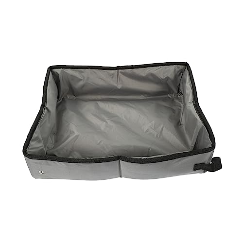 VICASKY Katzenstreuträger Faltbare Box Tragbar für Katzenstreu für Unterwegs zu Hause Klappbarer Sandcontainer Platzsparendes Design VICASKY Katzenstreuträger Faltbare Box Tragbar für Katzenstreu für Unterwegs zu Hause Klappbarer Sandcontainer Platzsparendes Design von VICASKY