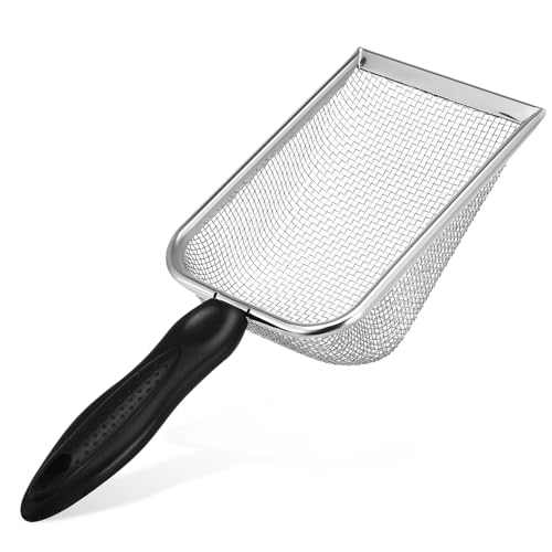 VICASKY Katzentoiletten Schaufel aus Ergonomisch Gestaltet für Müheloses Schaufeln von Katzenstreu Vielseitig Einsetzbar für Handwerk und Geflügelzucht Langlebig und Leicht VICASKY Katzentoiletten Schaufel aus Ergonomisch Gestaltet für Müheloses Schaufeln von Katzenstreu Vielseitig Einsetzbar für Handwerk und Geflügelzucht Langlebig und Leicht von VICASKY