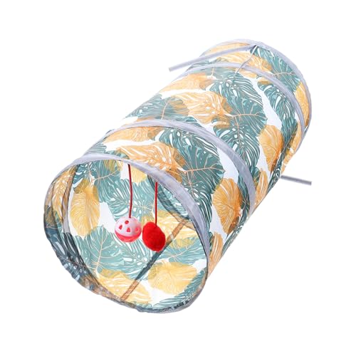 VICASKY Katzentunnel Spieltunnel aus Langlebigem Material Faltbar und Dekorativ Interaktives Katzenzubehör für Kätzchen und Erwachsene Katzen Fördert Bewegung und Stress VICASKY Katzentunnel Spieltunnel aus Langlebigem Material Faltbar und Dekorativ Interaktives Katzenzubehör für Kätzchen und Erwachsene Katzen Fördert Bewegung und Stress von VICASKY