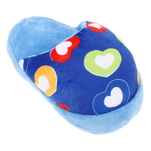 VICASKY Kauspielzeug für Haustiere Quietschspielzeug Slipper Form Sicheres und Langlebiges zur Zahnpflege für Welpen und Kleine Schützt Möbel und Sorgt VICASKY Kauspielzeug für Haustiere Quietschspielzeug Slipper Form Sicheres und Langlebiges zur Zahnpflege für Welpen und Kleine Schützt Möbel und Sorgt von VICASKY