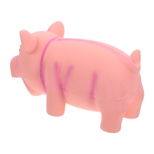 VICASKY Kauspielzeug für Hunde Schweineform Langlebiges Quietschspielzeug aus Latex für Aggressive für Welpen und Kleine Hunde Fördert Bewegung und Zahnpflege VICASKY Kauspielzeug für Hunde Schweineform Langlebiges Quietschspielzeug aus Latex für Aggressive für Welpen und Kleine Hunde Fördert Bewegung und Zahnpflege von VICASKY