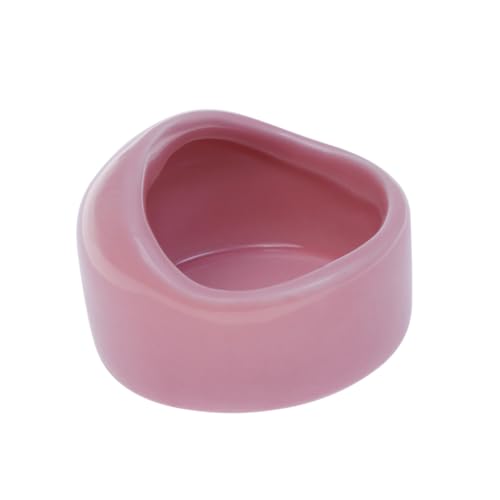VICASKY Keramik Hamster Futternapf Keramikschale für Hamster und Kleintiere Widerstandsfähiger Futternapf für Trockenfutter Snacks und frisches Futter Pflegeleicht und robust von VICASKY