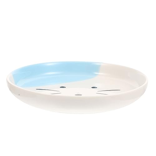 VICASKY Keramikkatzenschüssel mit Glatter Oberfläche und Modernem Design Wiederverwendbare Haustierplatte für Futter und Wasser für Katzen und Kätzchen zu Reinigen VICASKY Keramikkatzenschüssel mit Glatter Oberfläche und Modernem Design Wiederverwendbare Haustierplatte für Futter und Wasser für Katzen und Kätzchen zu Reinigen von VICASKY