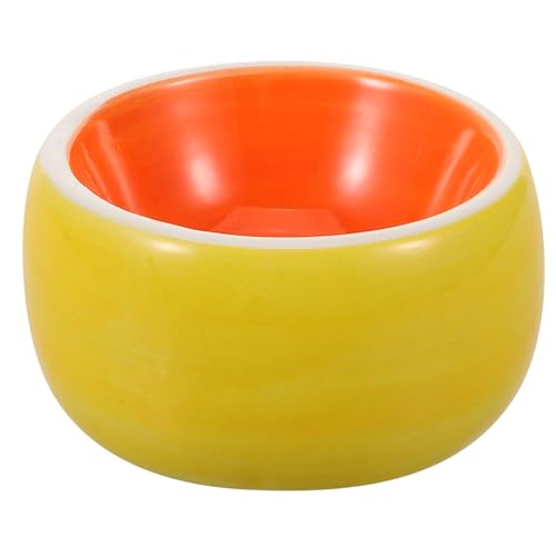 VICASKY Keramische Wasserschale Orange für Hamster Kaninchen Meerschweinchen und Andere Kleine Haustiere für Käfige VICASKY Keramische Wasserschale Orange für Hamster Kaninchen Meerschweinchen und Andere Kleine Haustiere für Käfige von VICASKY