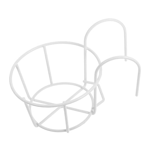 VICASKY Kleine Animal Metall Heuhändler Kaninchen Heu Rack Käfig Hängende Grashalter Für Meerschweinchen Und Hasen Heubehälter 12 cm von VICASKY