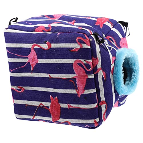 VICASKY Kleine Tier Hängematte Kuschelnest für Meerschweinchen Hamster Igel und Ratten und Warmes Versteck für Kleinen Haustiere für Käfige im Winter von VICASKY