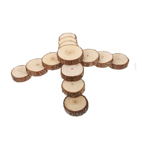 VICASKY Kleintier-Spielplatz Holzleiter Plattform Für Hamster Chinchilla Kletterspielzeug Robustes Naturmaterial Zum Zahnreiben Und Agilitätstraining von VICASKY