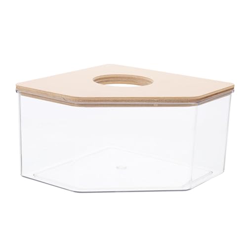 VICASKY Kleiner Transparenter Sandbadkasten für Hamster und Kleintiere Sandbad und Badebox Vielseitiges Haustierzubehör Geeignet für Hamster Rennmäuse Chinchillas Geräumig und VICASKY Kleiner Transparenter Sandbadkasten für Hamster und Kleintiere Sandbad und Badebox Vielseitiges Haustierzubehör Geeignet für Hamster Rennmäuse Chinchillas Geräumig und von VICASKY