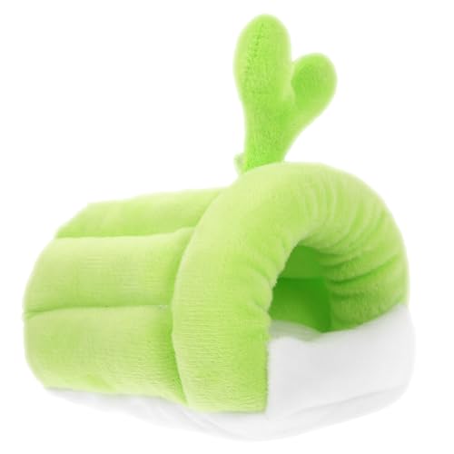 VICASKY Hamsterbett Aus Baumwolle Warmes Hamsterhaus Zum Verstecken Multifunktionales Schlafnest Für Kleine Haustiere Hamsterhütte Für Haushalt von VICASKY