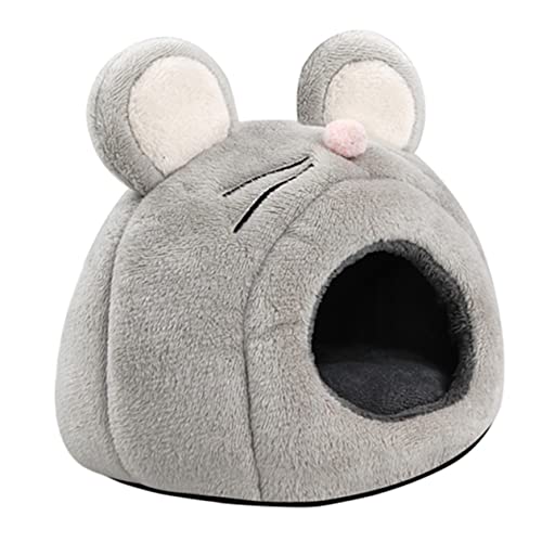 VICASKY Kleines Haustier Ratten Hamster Haus Warmes Winddichtes Höhlennest für Entspannende Rückzugsorte für Hamster Meerschweinchen und Andere Kleintiere von VICASKY