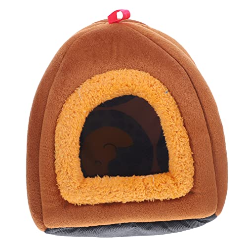 VICASKY Warmes Winternest Haustier Schlafhaus für Kleine Tiere Igelbetten Bequeme Nester für Hamster Chinchilla und von VICASKY