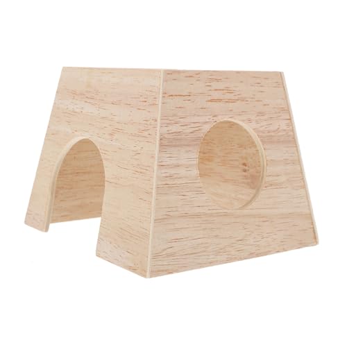 VICASKY Kleines Haustierhaus aus Holz für Hühner und Kleintiere Versteck für Hamster und Mäuse Gemütliches und Dekoratives Nest mit Einfachem Zugang Reinigen VICASKY Kleines Haustierhaus aus Holz für Hühner und Kleintiere Versteck für Hamster und Mäuse Gemütliches und Dekoratives Nest mit Einfachem Zugang Reinigen von VICASKY