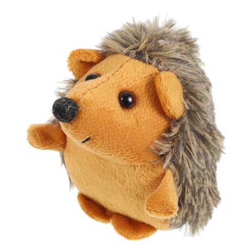 VICASKY Kleines Hund Spielzeug Hedgehog Design Kaut Spielzeug Rost von VICASKY