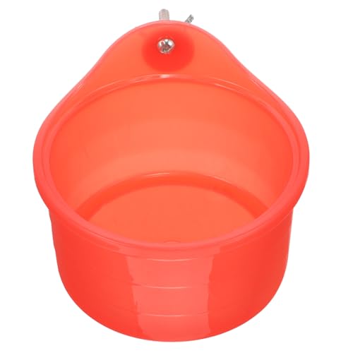 VICASKY Kleines Vogelbad aus Kunststoff Multifunktionale Duschbox für Sittiche und Papageien Hängendes Vogelbad für Käfige Praktische Badewanne für Haustiervögel von VICASKY