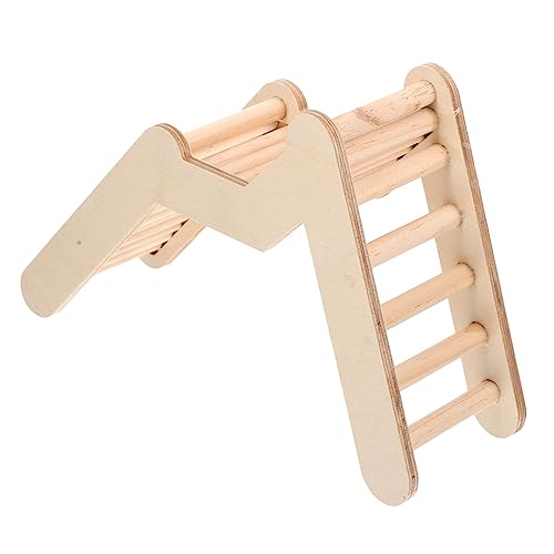 VICASKY Kleintier Holzleiter Multifunktionale Kletterplattform für Hamster Meerschweinchen Ratten aus Natürlichem Sicherem Holz Robust Beißfest für Aktives Spiel Training VICASKY Kleintier Holzleiter Multifunktionale Kletterplattform für Hamster Meerschweinchen Ratten aus Natürlichem Sicherem Holz Robust Beißfest für Aktives Spiel Training von VICASKY