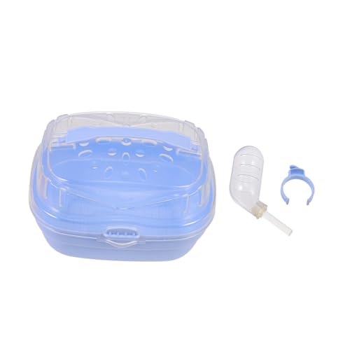 VICASKY Kleintier Tragetasche mit Luftzirkulation Robuster Hamster Travel Cage Tragbarer Hamster Käfig für Outdoor Komfortables House für Chinchillas und Kleine Haustiere für Reisen VICASKY Kleintier Tragetasche mit Luftzirkulation Robuster Hamster Travel Cage Tragbarer Hamster Käfig für Outdoor Komfortables House für Chinchillas und Kleine Haustiere für Reisen von VICASKY