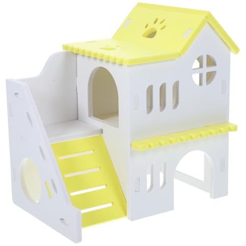 VICASKY Kleintierversteck aus Holz für Hamster Chinchillas und Meerschweinchen und Langlebig als Spielplatz und Rückzugsort im Käfig VICASKY Kleintierversteck aus Holz für Hamster Chinchillas und Meerschweinchen und Langlebig als Spielplatz und Rückzugsort im Käfig von VICASKY