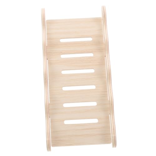 VICASKY Hamster Kletterleiter aus Holz Bissfeste Hamsterleiter für Kleintiere Kletterspielzeug für Hamster Meerschweinchen und Chinchillas Haustier Spielplatz für Käfige von VICASKY