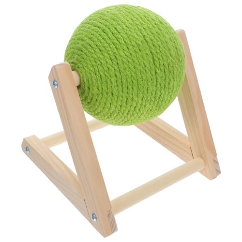 VICASKY Kratzspielzeug Für Kaninchen: Natürlicher Sisal-katzenkratzball, Sisalseil, Krallenkratzer Für Kätzchen, Rotierender Ball, Interaktiver Krallenkratzbaum Für Haustiere Im von VICASKY