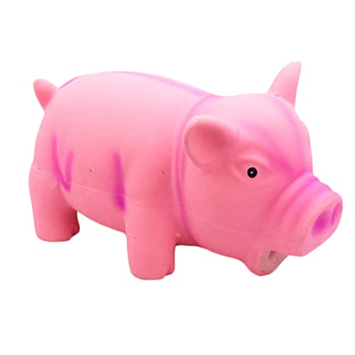 VICASKY Kreatives Kauspielzeug mit Geräusch für Hunde Interaktives Langlebiges Pet Toy Form Eines Süßen Rosa Schweins zur Zahnpflege Bekämpfung von Langeweile VICASKY Kreatives Kauspielzeug mit Geräusch für Hunde Interaktives Langlebiges Pet Toy Form Eines Süßen Rosa Schweins zur Zahnpflege Bekämpfung von Langeweile von VICASKY