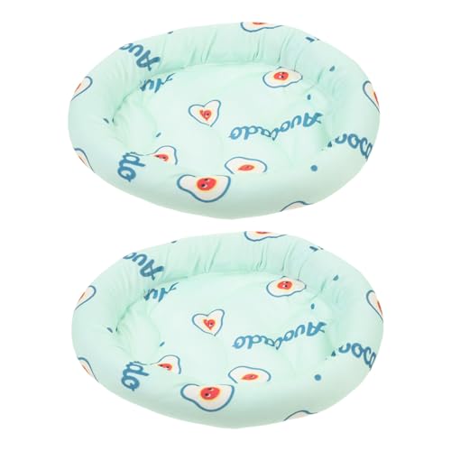 VICASKY Kühlmatte Für Kleine Haustiere - 2er Set Hamster- Und Kaninchenbett Mit Runder Rolle Ideal Zur Temperaturregulierung Aus Atmungsaktivem Material Für Optimalen Komfort VICASKY Kühlmatte Für Kleine Haustiere - 2er Set Hamster- Und Kaninchenbett Mit Runder Rolle Ideal Zur Temperaturregulierung Aus Atmungsaktivem Material Für Optimalen Komfort von VICASKY